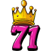 71 Number Jersey Crown