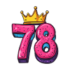 78 Number Jersey Crown