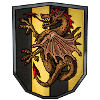 Armoiries des dragons bruns