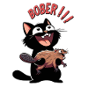 Hyper-Katze ruft „Bober!!!“ – Tierischer Ausraster