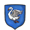 Coat of arms silver swan
