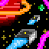 Pixel-Raumschiffe