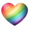 HERZ - REGENBOGENFARBEN