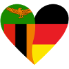 Zambia Germany Heart