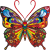 Der bunte Schmetterling