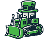 St. Patrick's Day Bagger Glücksbringer
