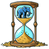 Sablier Éléphant