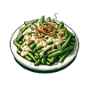 Casserole de haricots verts