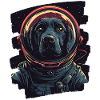 Labrador Astronaut