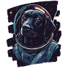 Labrador Astronaut
