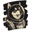 Husky Astronaut