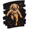 Labrador Astronaut