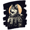 Husky Astronaut