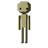 High Resolution Lustig Pixelart Männchen Geschenk