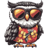 Owl Funny Summer