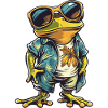 Frosch Lustig Sommer