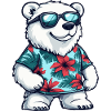 Eisbär Lustig Sommer