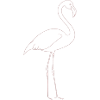 Pink flamingo