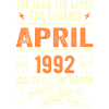 April 1992, APRIL 1992