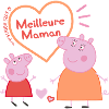 Peppa Pig Design Meilleure Maman