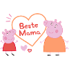 Peppa Pig Design Beste Mama