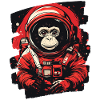 Monkey Astronaut