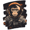 Monkey Astronaut