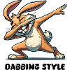 Bunny Dabbing Comic