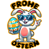 osterhase sonnenbrille ostern