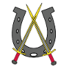 Medieval Knights Swords Horseshoes