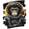 Monkey Astronaut