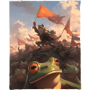 Epic Frog Revolution Artful Painting