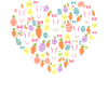 Easter Eggs Bunnies American Flag