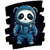 Panda Astronaut