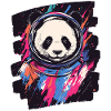 Panda Astronaut