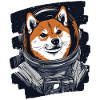 Shiba Inu Astronaute