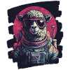 Lama Astronaut