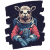 Lama Astronaut