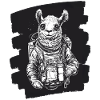 Lama Astronaut