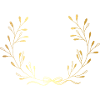 Buchstabe o Goldene Blumenkrone
