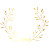 Buchstabe M Goldene Blumenkrone