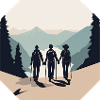 Mountains and friends forever