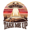 UFO Abduction Retro