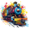 Bunter Zug