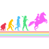 Pferderennen Evolution