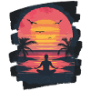 Yoga Namaste Meditation
