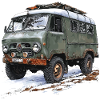 Buchanka Бучанка UAZ Bus Russie Бучанка УАЗ