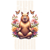 Zen Bara Capybara Yoga Meditation