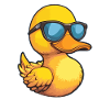 Cool Sunglasses Duck