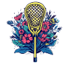 Lacrosse meets flowers